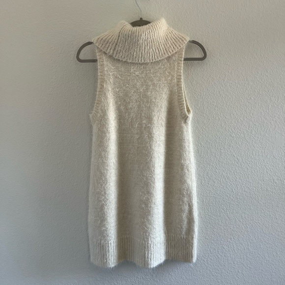 SHOW ME YOUR MUMU | Bohemian Fauna Dress Fuzzy in Cream Knit | Size Extra Small - Picture 3 of 9